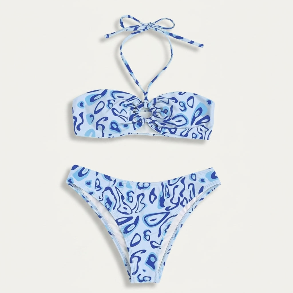 THE STRAPLESS SPLIT BANDEAU