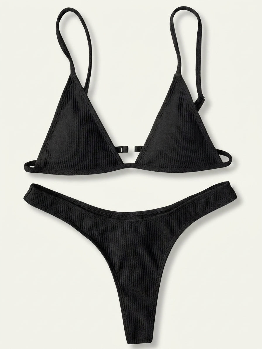 THE NERANO RIBBED BANDEAU